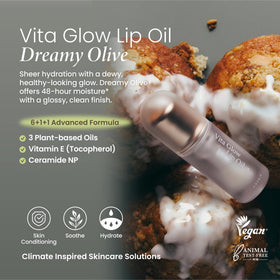 AXIS-Y Vita Glow Lip Oil Dreamy Olive back view