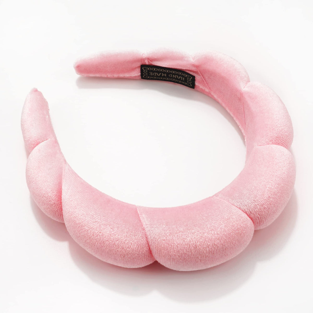 Ayesha Fluffy Bubble Headband side view showcasing fluffy design