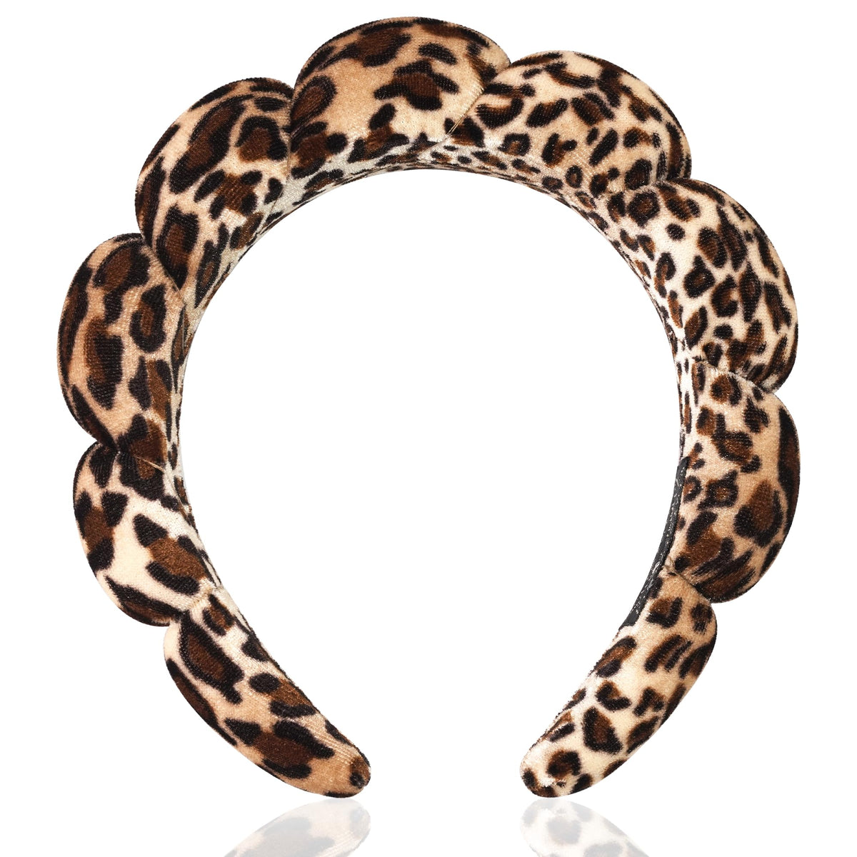 Ayesha Fluffy Spa Headband close-up showing fluffy texture