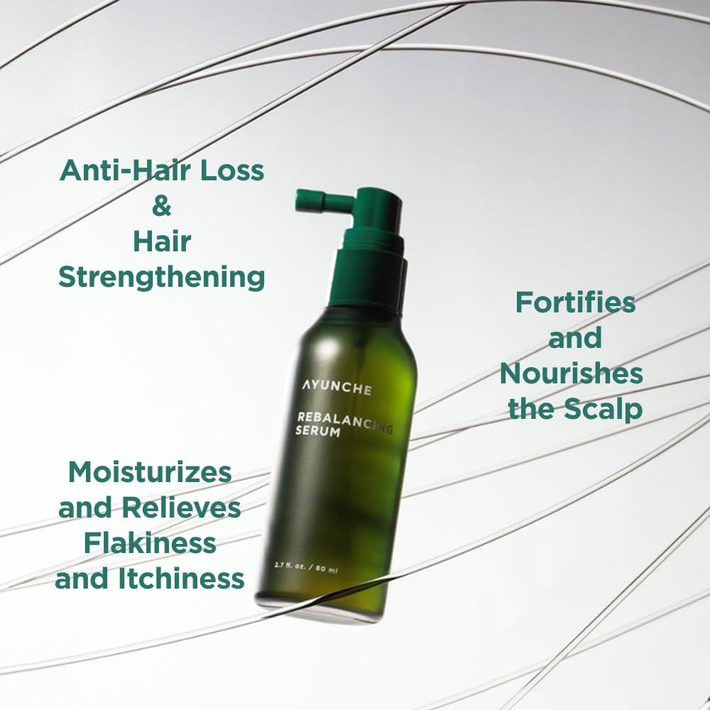 AYUNCHE Rebalancing Hair Serum 80ml side view
