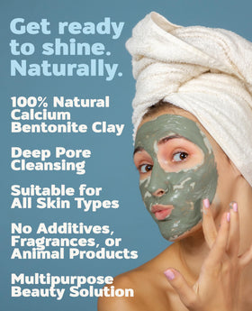 Aztec Secret Indian Healing Clay application on skin