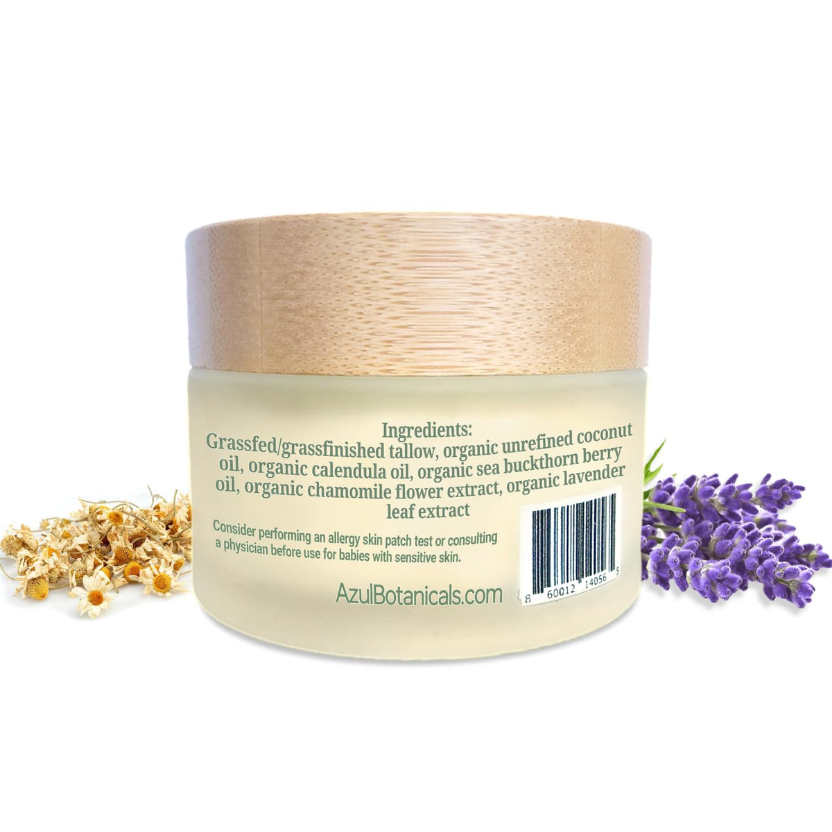AzulBotanicals Baby Balm Lavender and Chamomile 191g packaging