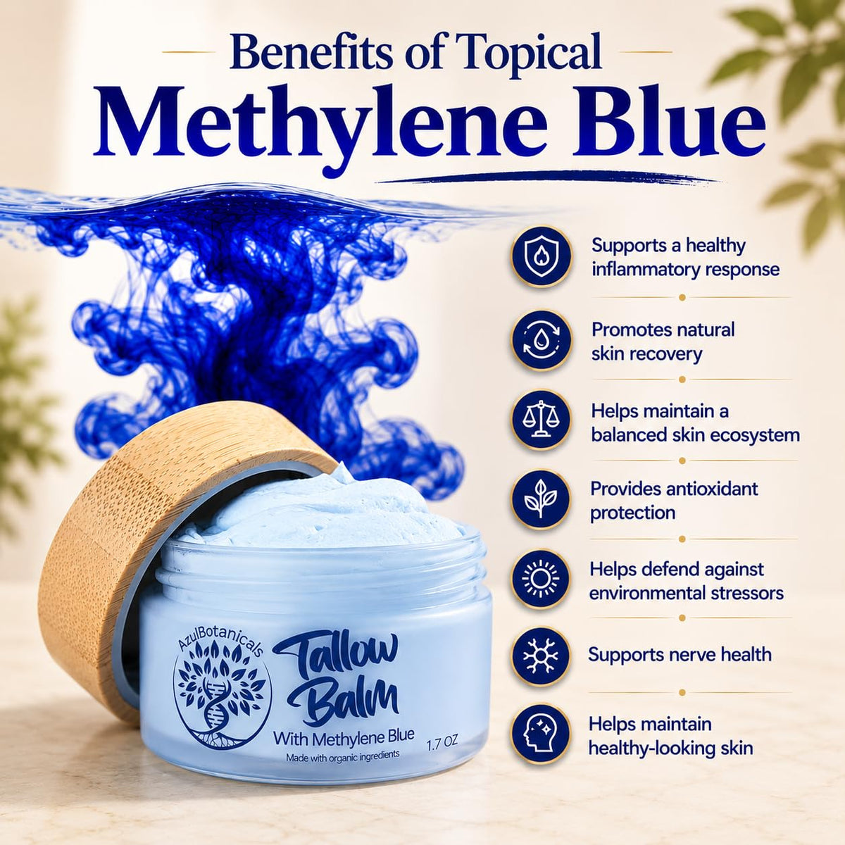 AzulBotanicals Tallow Balm texture close-up