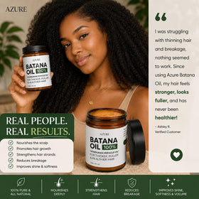 AZURE BOUTIQUE Batana Oil Paste with fresh ingredients