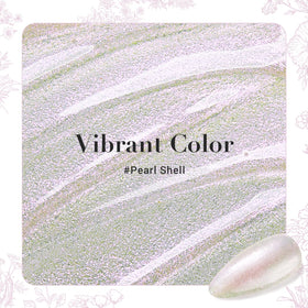 AZUREBEAUTY Chrome Quick Dry Nail Polish Pearl White packaging