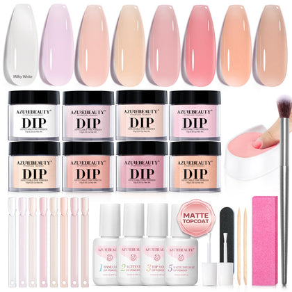 AZUREBEAUTY Dip Powder Nail Kit complete set with tools