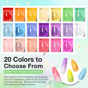 AZUREBEAUTY Dip Powder Nail Kit packaging front view