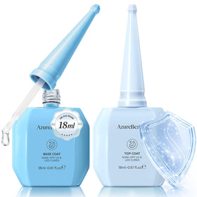 AZUREBEAUTY Gel Base and Top Coat Set 18ml front view