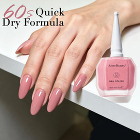 AZUREBEAUTY Hazy Rose Nail Polish packaging