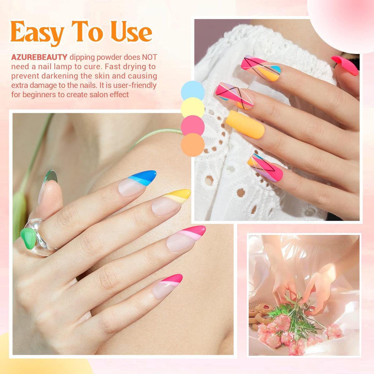 AZUREBEAUTY nail brush and file included in the kit