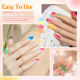 AZUREBEAUTY nail brush and file included in the kit