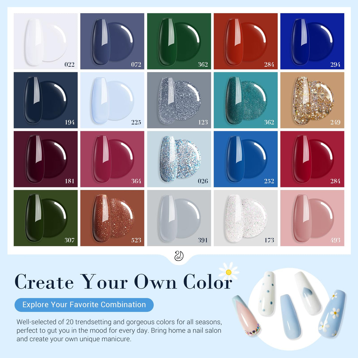 AZUREBEAUTY nail dip powder application tools