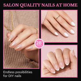 AZUREBEAUTY nail tips assortment showing different sizes