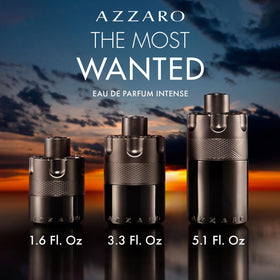 Azzaro The Most Wanted Eau de Parfum Intense bottle with cap off