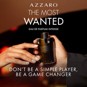 Azzaro The Most Wanted Eau de Parfum Intense in lifestyle setting