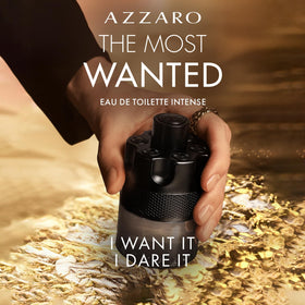 Azzaro The Most Wanted Eau de Toilette Intense bottle close-up