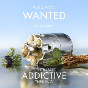 Azzaro Wanted Eau de Parfum bottle close-up