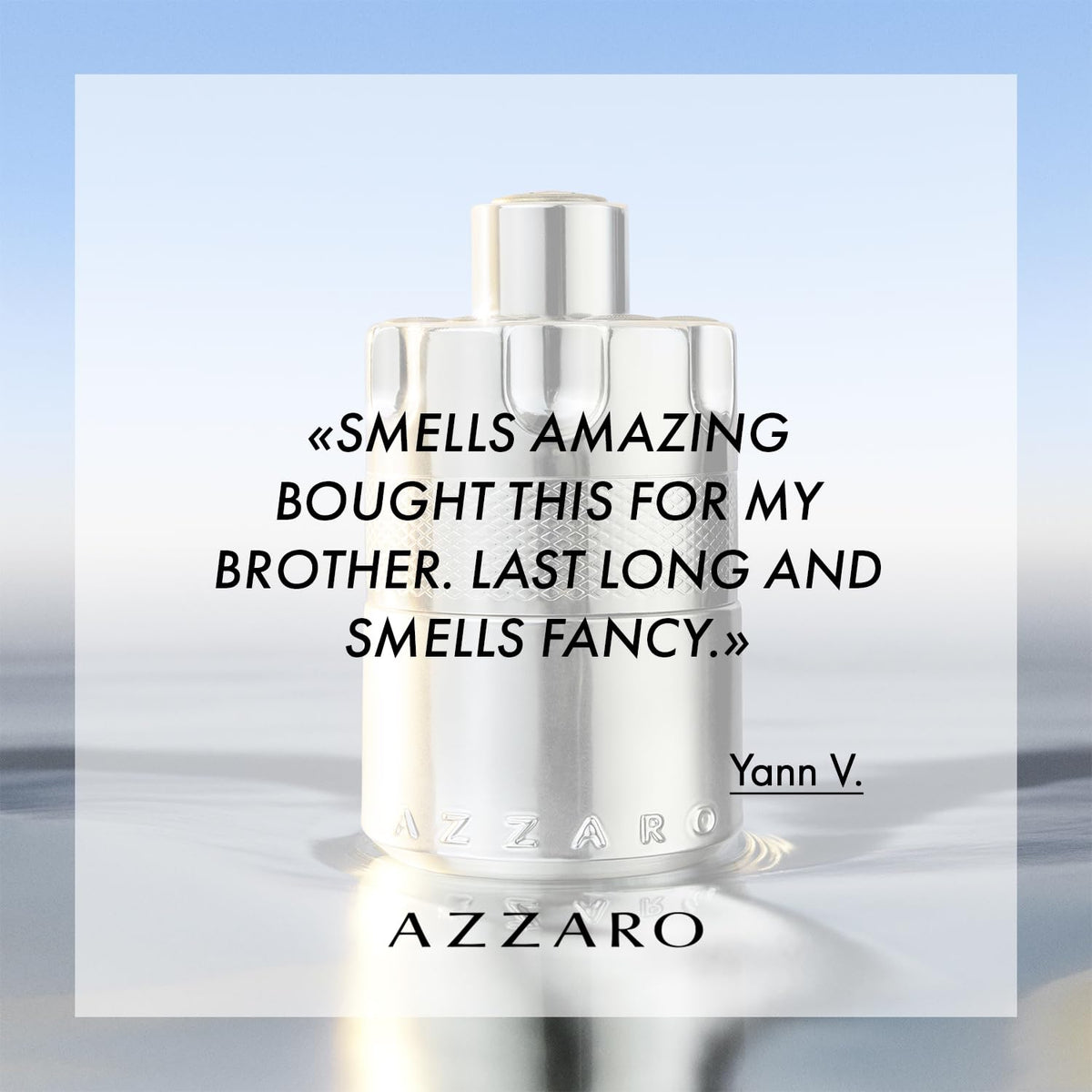 Azzaro Wanted Eau de Parfum with other grooming products