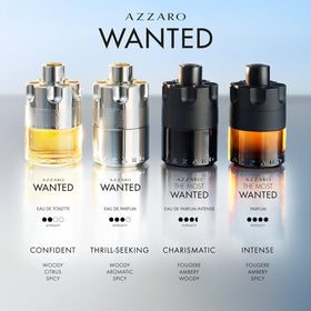 Azzaro Wanted Eau de Toilette bottle back view