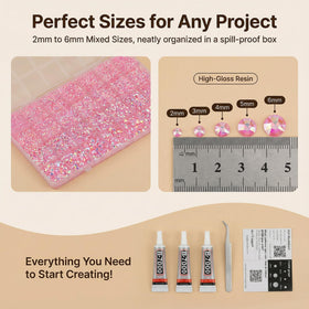 B-7000 glue tubes included in the rhinestone kit