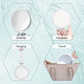 B Beauty Planet 20X Magnifying Mirror on a vanity table