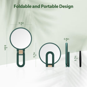 B Beauty Planet 30X Magnifying Hand Mirror 360 degree rotation