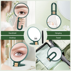 B Beauty Planet 30X Magnifying Hand Mirror folded size