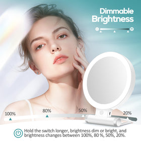 B Beauty Planet 30X Magnifying Mirror close-up of 30X magnification