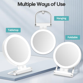B Beauty Planet 30X Magnifying Mirror with Type-C USB charging cable