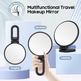 B Beauty Planet 40X Magnifying Mirror on a bathroom countertop