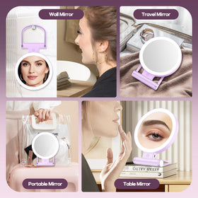 B Beauty Planet mirror with tweezer included