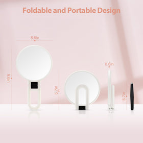 B Beauty Planet Precision Tweezers alongside the mirror