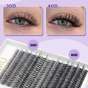 B&Qaugen Lash Clusters Kit packaging front view