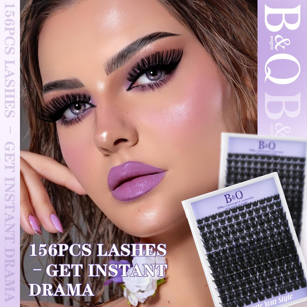 B&Qaugen Lash Clusters variety of styles