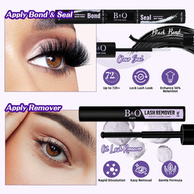 B&Qaugen lash remover and dual-ended brush