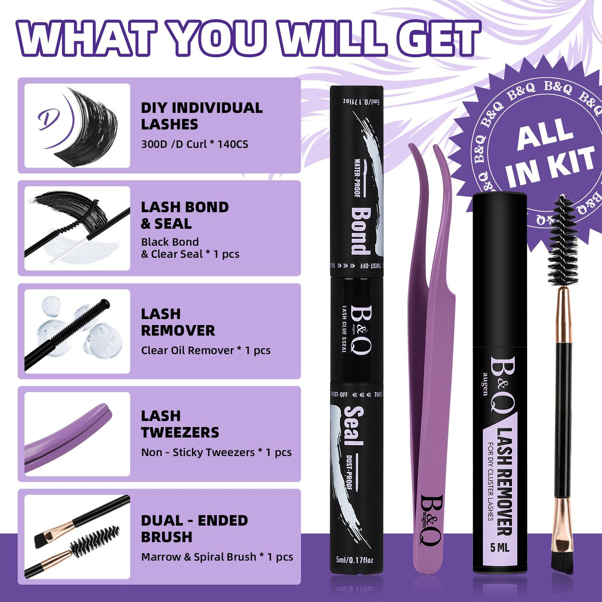 B&Qaugen lash remover for easy removal