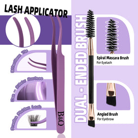 B&Qaugen lash tweezers for precise application