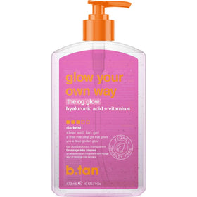 B.TAN Dark Clear Self Tan Gel 16 Fl Oz front view