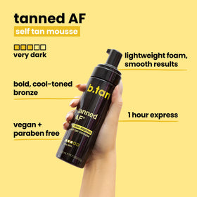 B.TAN tanning mitt applicator included in the kit