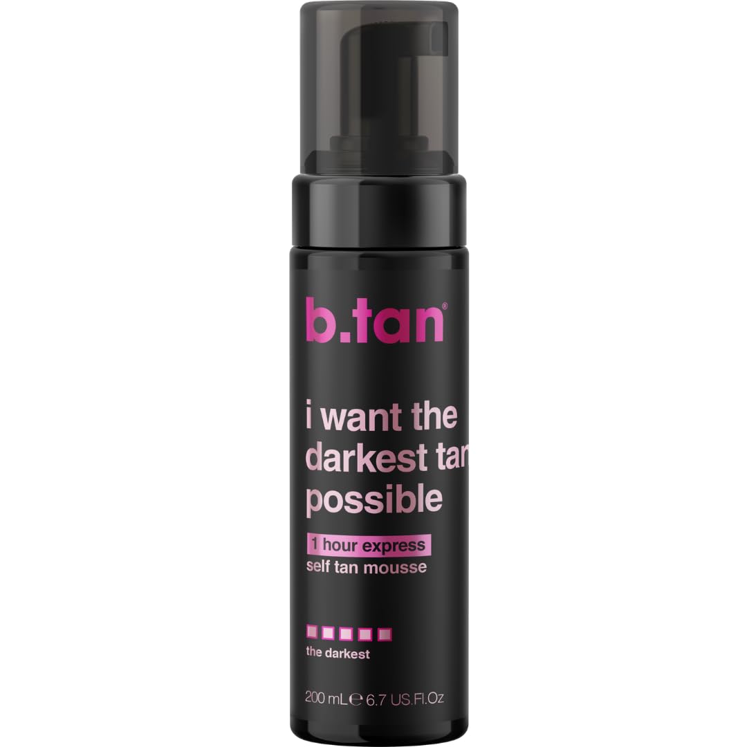 B.TAN Ultra Dark Self Tanner Mousse 6.7 Fl Oz front view
