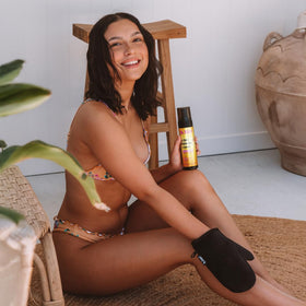 B.TAN Ultra Long Lasting Self Tanner Mousse lifestyle scene