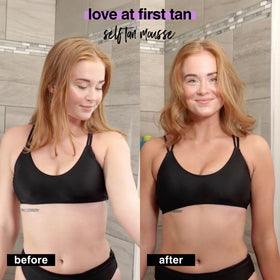 B.TAN Violet Base Self Tanner Mousse close-up of nozzle