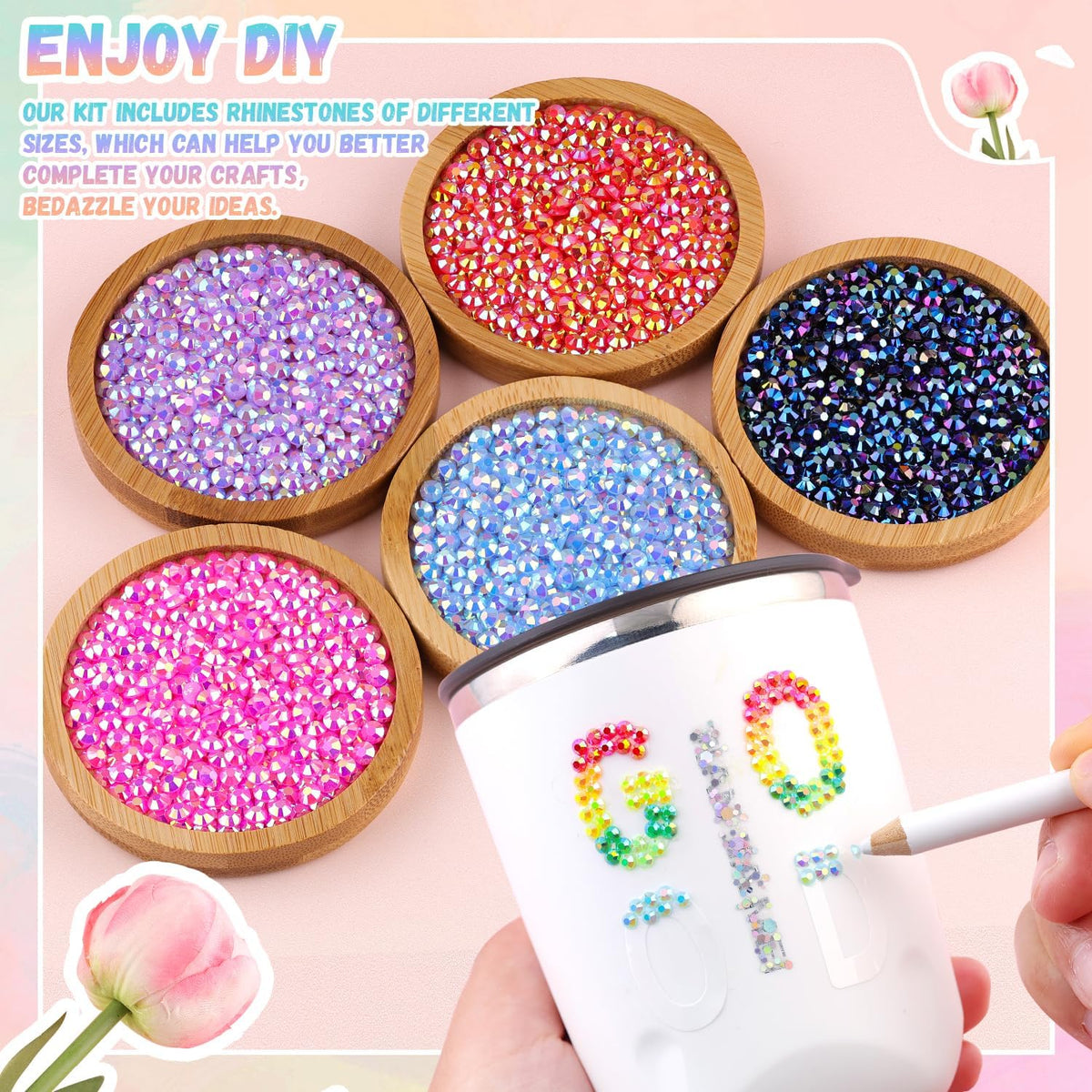 B7000 glue tubes included in the rhinestone kit