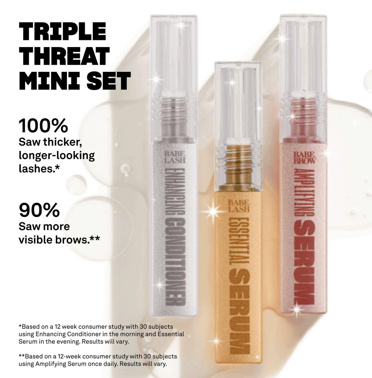 Babe Original Amplifying Brow Serum with applicator