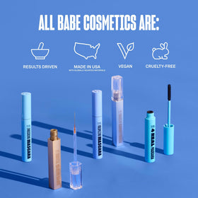 Babe Original Essential Lash Serum application process