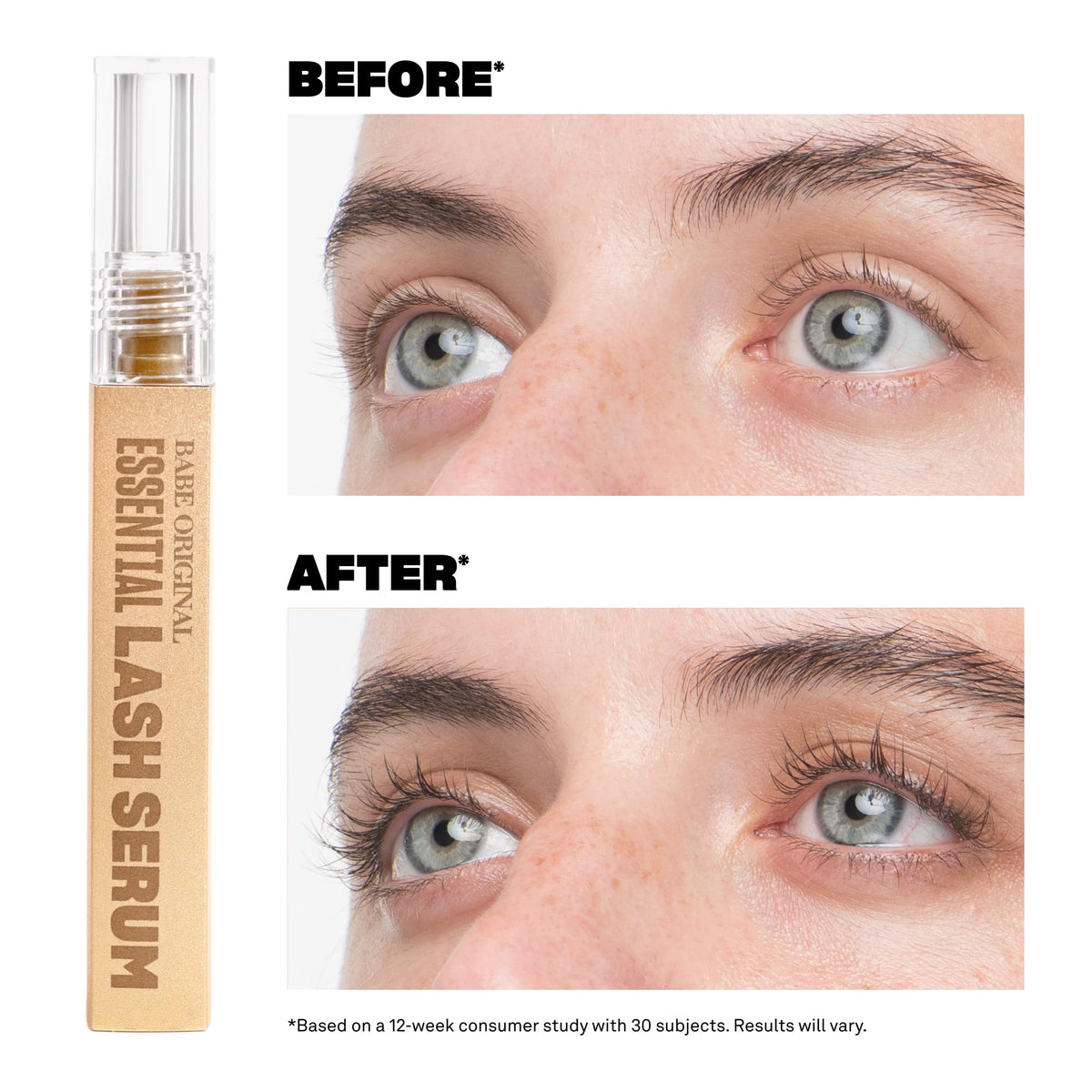 Babe Original Essential Lash Serum packaging
