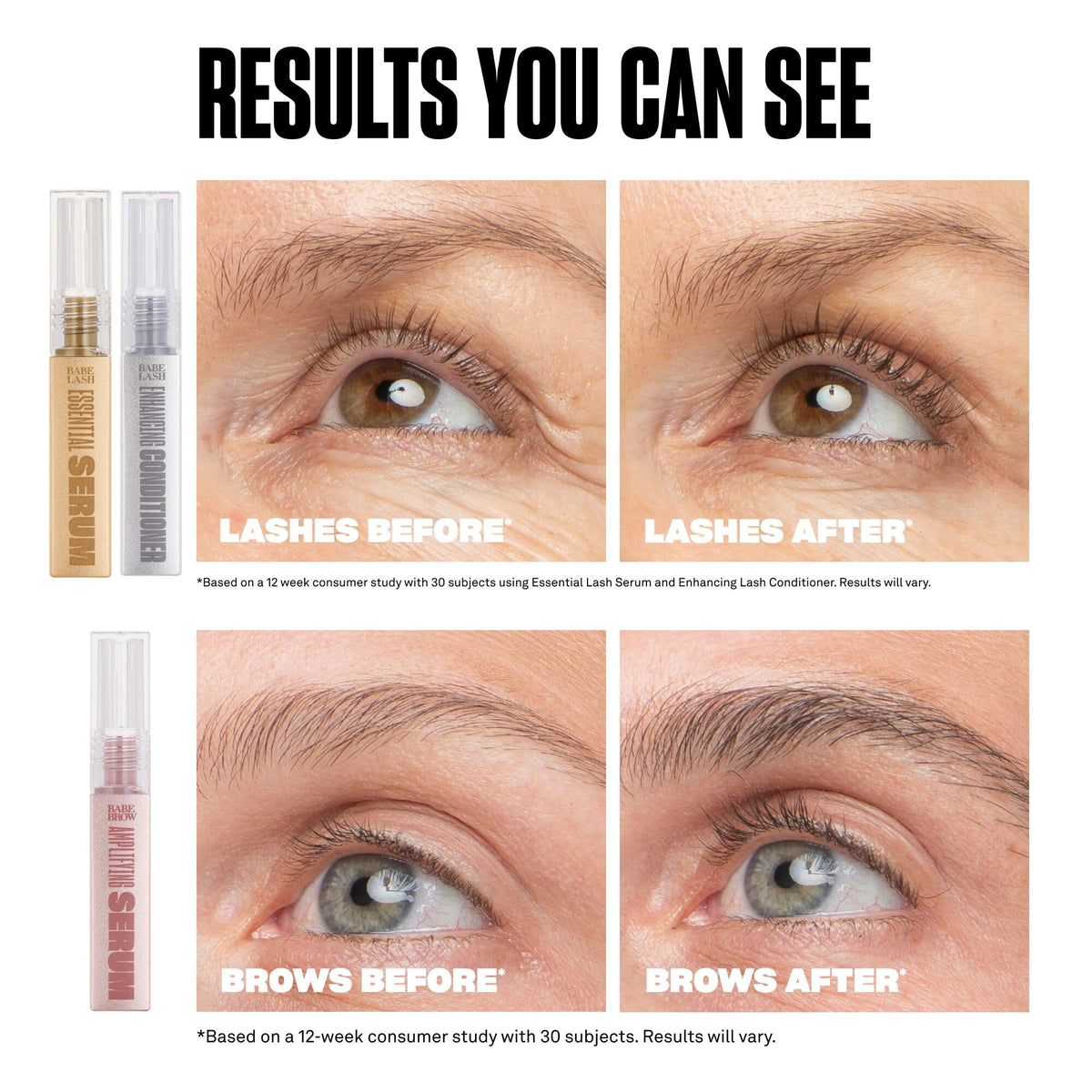 Babe Original support Lash Conditioner tube side view