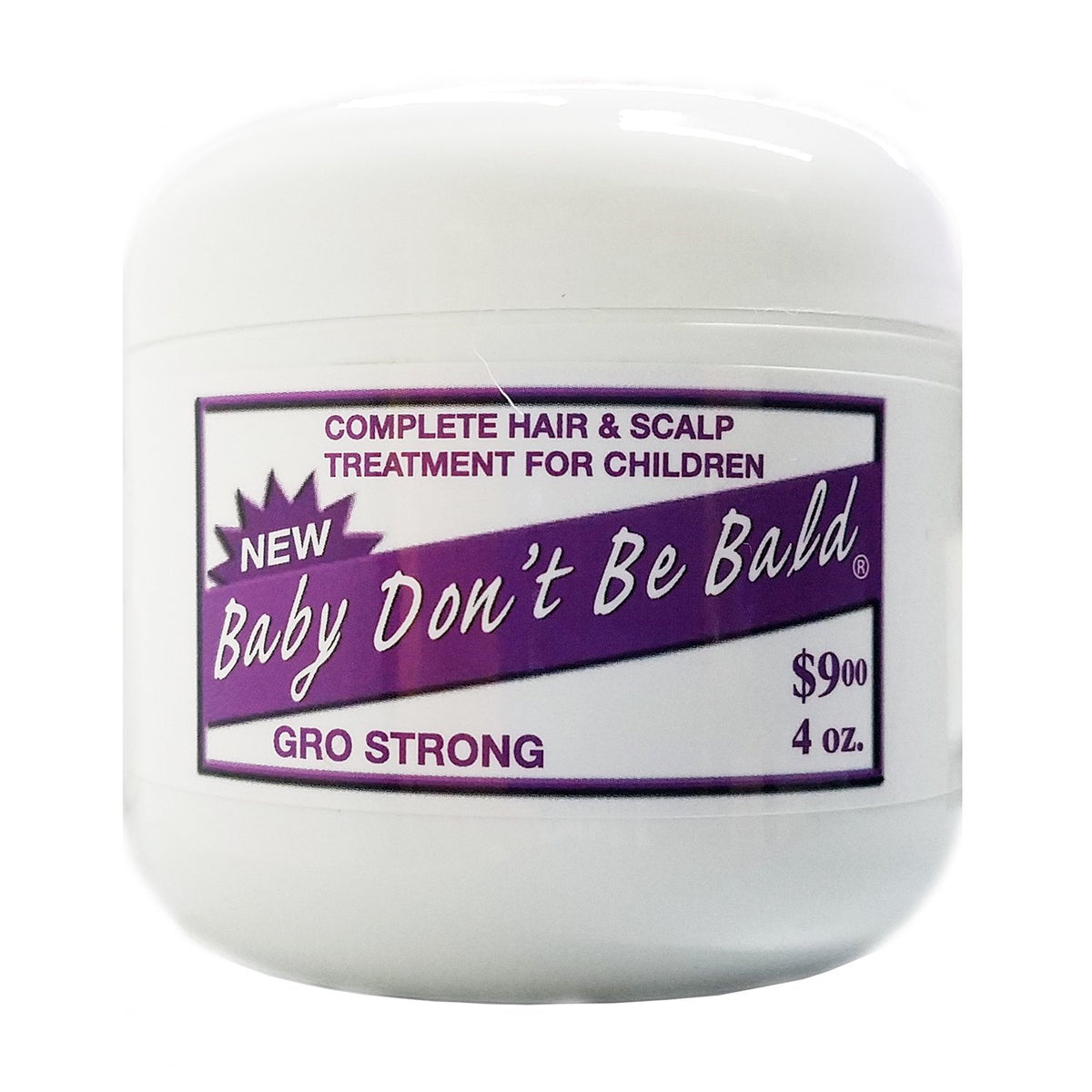 Baby Don't Bald Gro Strong Hair Serum 4oz front view