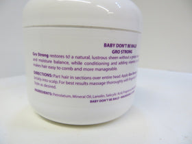 Baby Don't Bald Gro Strong Hair Serum 4oz side view