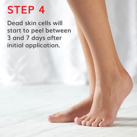 Baby Foot Original Exfoliation Foot Peel process